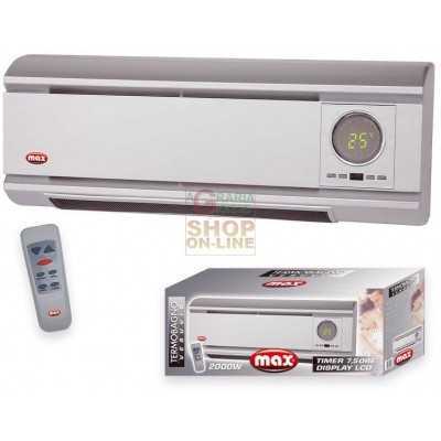 MAX TERMOBAGNO VESUVIO 2000 W TIMER / TELECOM