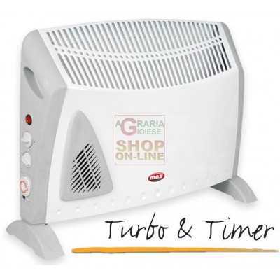 MAX TERMOCONVETTORE NICE TURBO & TIMER 