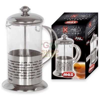 MAX TISANIERE/TEIERA 350ML INOXIDABILI 