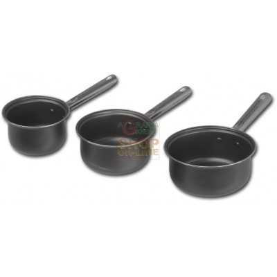 MAX TRIS CASSEROLE 14-16-18CM