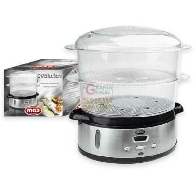 MAX DIGITAL STEAMER INOX EVOLUTION