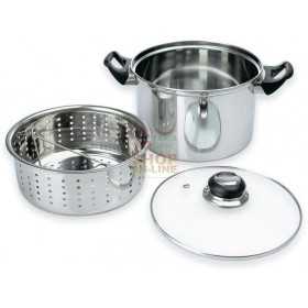 MAX STEAMER INOX 3,5 LT SET 3 PCS