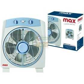 MAX SQUARE TABLE FAN BOX FAN WITH TIMER