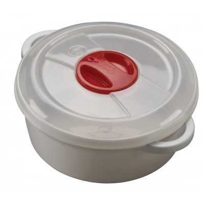 MAZZEI PLASTIC CONTAINER FOR MICROWAVE WITH VALVE LT. 1