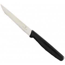 VICTORINOX STEAK KNIFE WITH SMOOTH TIP AND BLACK HANDLE 5.1203