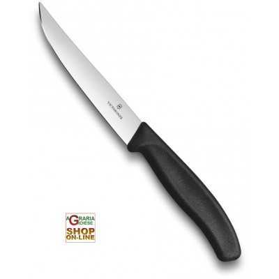 VICTORINOX COLTELLO BISTECCA MEDIO LAMA LISCIO CM. 12 