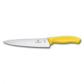 VICTORINOX KITCHEN KNIFE YELLOW FIBROX HANDLE