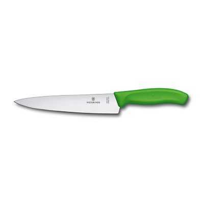 VICTORINOX KITCHEN KNIFE GREEN FIBROX HANDLE