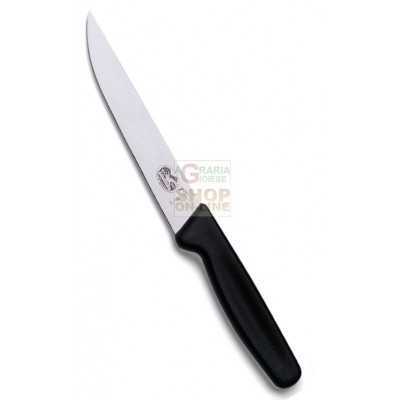 VICTORINOX KITCHEN KNIFE FOR ROASTING BLACK HANDLE CM. 18