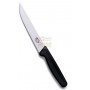 VICTORINOX KITCHEN KNIFE FOR ROASTING BLACK HANDLE CM. 18