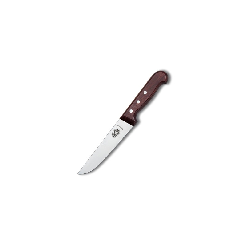 Victorinox Swibo Coltello Disossatore 16 Cm | Lama Normale In Acciaio | Manico In Nylon Nero Antiscivolo