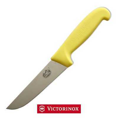 VICTORINOX COLTELLO MACELLO MANICO GIALLO CM. 23 