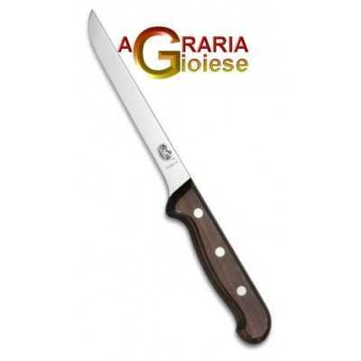 VICTORINOX KNIFE TO BONE WOODEN HANDLE CM. 15