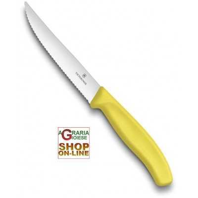 VICTORINOX PIZZA KNIFE YELLOW COLOR CM. 12