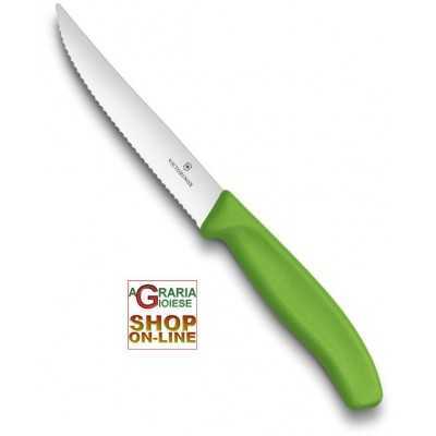 VICTORINOX COLTELLO PER PIZZA COLORE VERDE CM. 12 