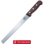 VICTORINOX SALAMI KNIFE CORRUGATED BLADE WOOD HANDLE 5.4230.28