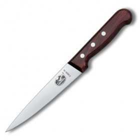 VICTORINOX COLTELLO SCANNARE A PUNTA MANICO LEGNO 5.5600.12 