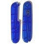 VICTORINOX COPPIA GUANCIE PER MULTIUSO MM. 92 TRANSLUCENTI BLU 