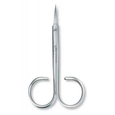 VICTORINOX CURVED STAINLESS STEEL SCISSORS FOR LEATHER