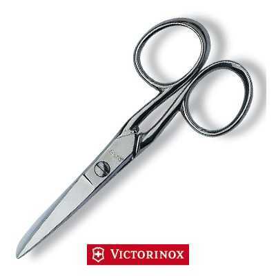 VICTORINOX NICKEL-PLATED WORK SCISSORS CM. 18