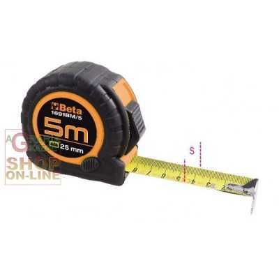 BETA ART. 1691BM / 5 SHOCK-RESISTANT ABS FLEXOMETER STEEL TAPE