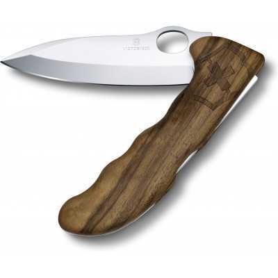 VICTORINOX HUNTER PRO WOOD HUNTING KNIFE WITH WOODEN HANDLE