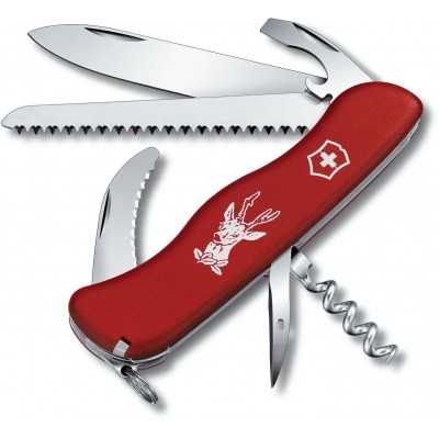 VICTORINOX HUNTER RED KNIFE FOR HUNTER RED SWISS 0.8873