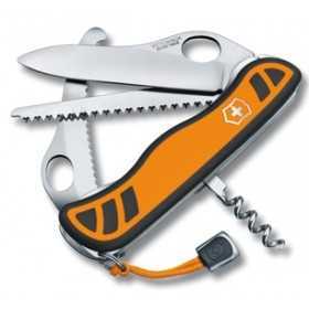 VICTORINOX HUNTER XT KE DUAL DENSITY NYLON HANDLE ORANGE BLACK