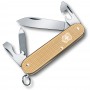 VICTORINOX MULTIPURPOSE CADET MM. 84 CHEEKS ALOX CHAMPAGNE GOLD