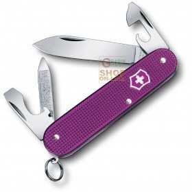 VICTORINOX MULTIPURPOSE CADET MM. 84 CHEEKS ALOX STEEL PURPLE