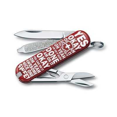 VICTORINOX MULTIPURPOSE CLASSIC FLIP TO DECIDE MM. 58
