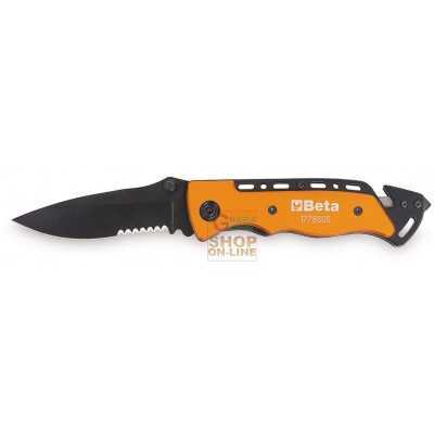 BETA ART. 1778SOS AID KNIFE WITH SHEATH MM. 205