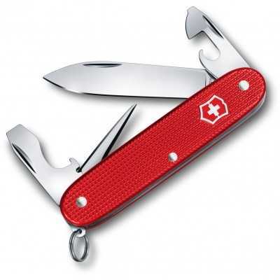 VICTORINOX MULTIPURPOSE PIONEER MM. 93 CHEEKS ALOX STEEL RED
