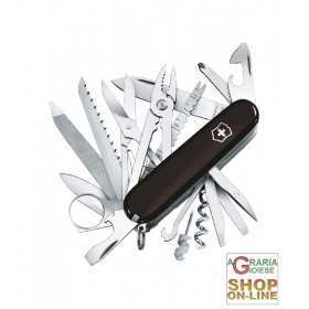 VICTORINOX MULTIPURPOSE SWISSCHAMP BLACK CHEEKS