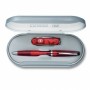 VICTORINOX SET CROSS SOLO TRANSLUCENT RED CON MULTIUSO 0.6223 