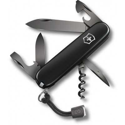 VICTORINOX SPARTAN BLACK SWISS MULTIPURPOSE KNIFE