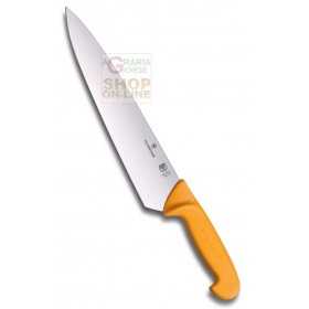 VICTORINOX SWIBO CARVING KNIFE YELLOW HANDLE POLYAMIDE CM. 21