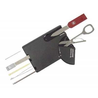 VICTORINOX SWISSCARD NERE-ROSSE 