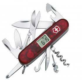 VICTORINOX VOYAGER LITE MULTIPURPOSE KNIFE RUBY LED WHITE