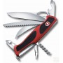 VICTORINOX WENGER RANGERGRIP 57 HUNTER PILLOWS RED BLACK MM.