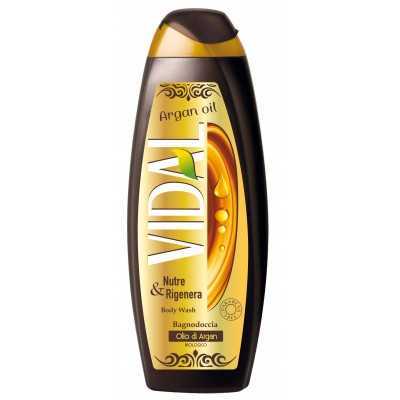 VIDAL BATH FOAM ARGAN OIL NUTRE & REGENERATE 500 ML