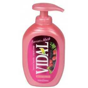 VIDAL BLACKBERRY & MOSS LIQUID HAND SOAP 300 ML.