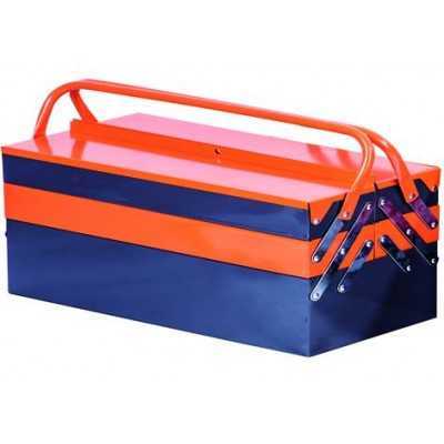 VIGOR TOOL BOX ELBA-60 FERRO LONG 5 COMPARTMENTS