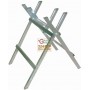 VIGOR WOOD CUTTER STAND, GALVANIZED STEEL, SIMPLE MOD