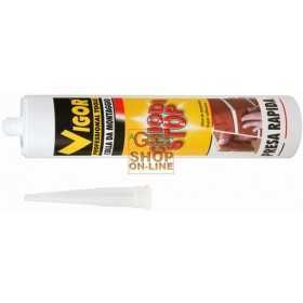 VIGOR GLUE FOR MOUNTING NAILS-STOP WHITE CARTRIDGE GR. 400