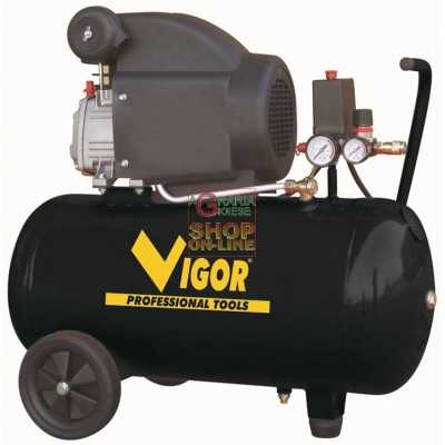 VIGOR COMPRESSOR 220V 1 CIL.DIRECT HP. 2 LT. 50 56350-20 / 3