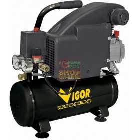 VIGOR PORTABLE ELECTRIC COMPRESSOR LT. 8 HP 1