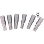 VIGOR INSERTI PER AVVITATORI TORX-TI PIENI PZ. 6 TX-40X25MM 