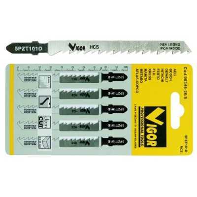 VIGOR LAME PER SEGHETTI ATT.BOSCH LE/GROSSI T101D PZ. 5 