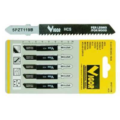 VIGOR SAW BLADES BOSCH LE / FINI T119B ATTACHMENT PCS. 5